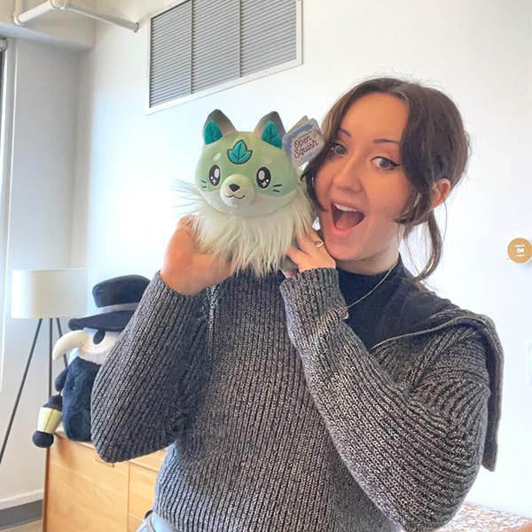 سكويشابل قابلة للسكويش / ثعلب صغير ورقي من القطيفة - Image 4